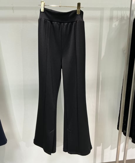 【ayane 26AW】 856727 ポリエステルポンチフレアパンツ