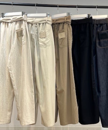 【PRIORITY 26SS】  P1060AI Pants