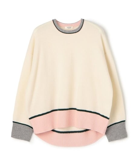 【MACPHEE】12-02-54-02206 NZ LAMBS クルーネックプルオーバー