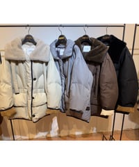 【Lallia Mu 26AW】2614050 ミンクカラーダウンコート