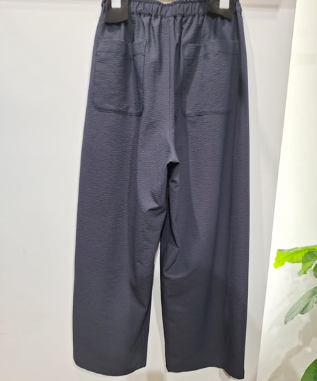 【LeMélange 26SS】  8623508 サッカー素材パンツ