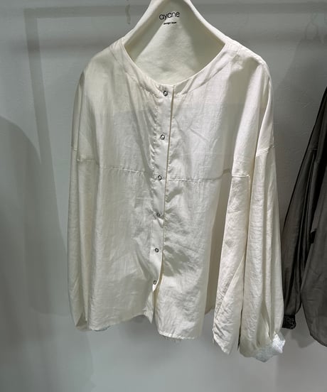 【ayane 26AW】  856744 テンセルシアーブラウス