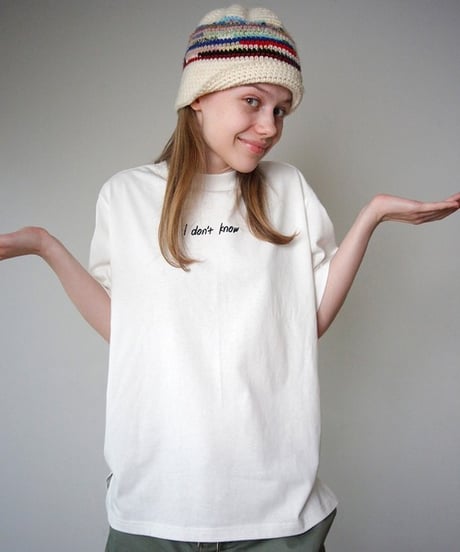 【HUMAROUS】652801 Click to I don't know Tee