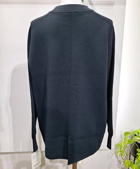 【ATELIER SIX】HL-11256310 ジャガード編モックネックプルオーバー