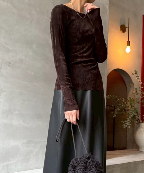 【cafune 】545916 Flickr tulle pullover
