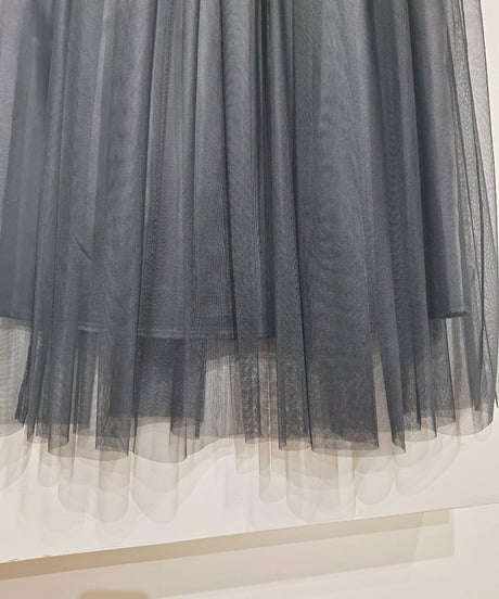 【MARGAUX VINTAGE 】SK 26022 - S　ウエストロゴチュールスカート