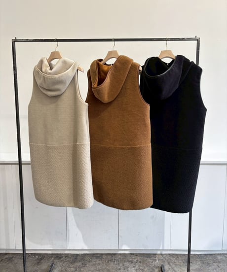 【ruxe 26AW】2634232 ロングボアベスト