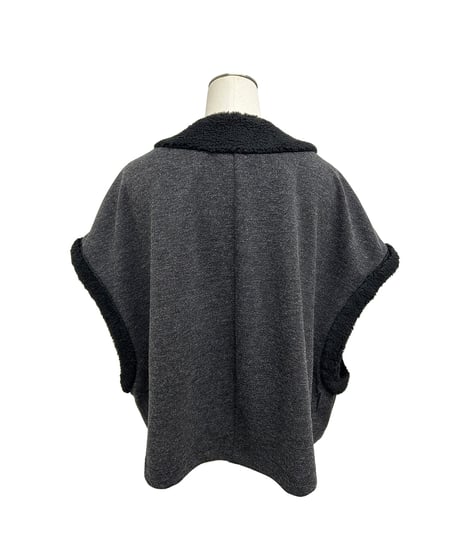 【ayane 26AW】  856753 ボアトリミングベスト