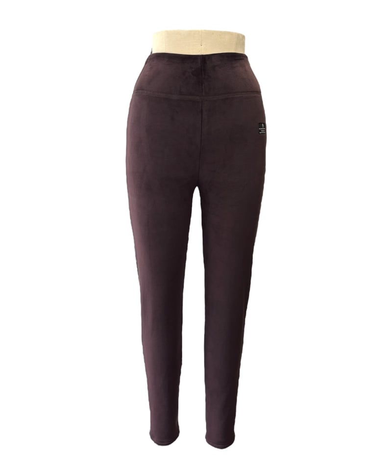 ayane 25AW】875826 ストレッチベロアレギンス | selectshopB5