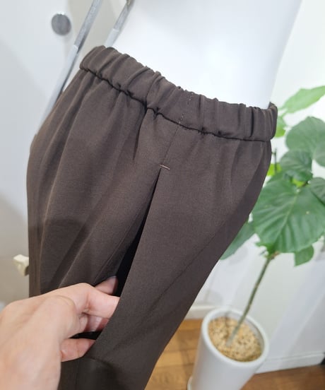 【cafune】635617 ドレープワッシャーパンツ
