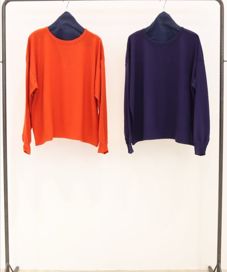 【LeMélange】8551008 ウォッシャブルウールプルオーバー