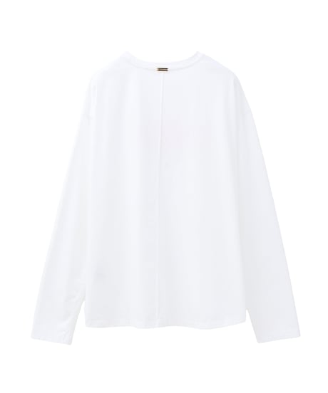 【MICA&DEAL】0125109001 "CARINA"ロゴロングスリーブTシャツ