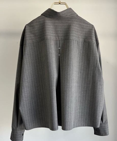 【MARGAUX VINTAGE 26AW】BL-26094-A ピンストライプブラウス