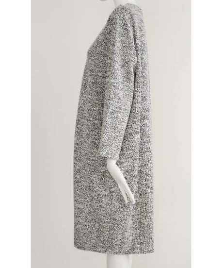 【Ordinary】BO25-929T Tweed Gown Coat