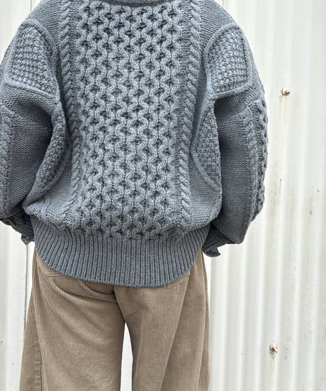 【ruxe 26AW】  2633413 ドッキングカウチンニット