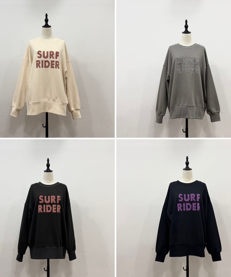 siro de labonte シロ スウェットプルオーバー　シャンドラローズ siro de labonte シロ スウェットプルオーバー シャンドラローズ siro