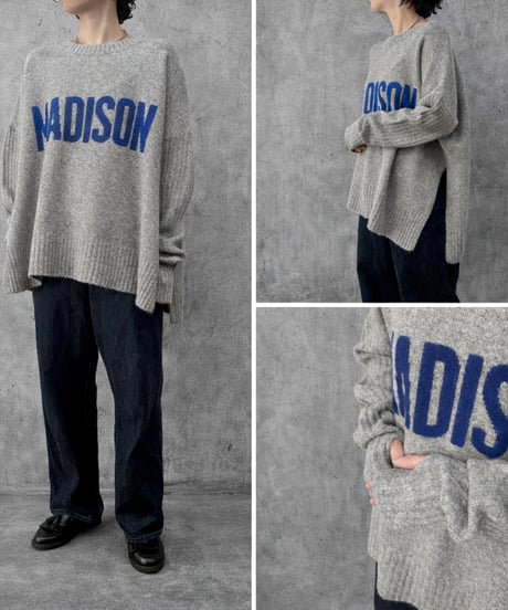 【siro de la bonte 26AW】R643114 whip yarn  MADISON pullover