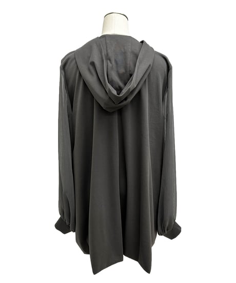 【ayane 26AW】 856749 バルーンシルエットフーディチュニック