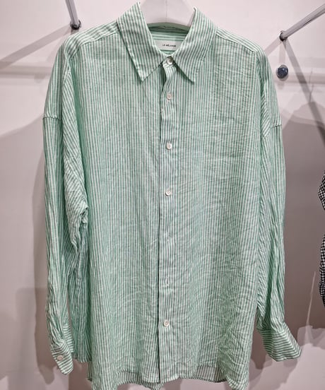 【LeMélange 26SS】  8623205  フレンチリネン2wayシャツ