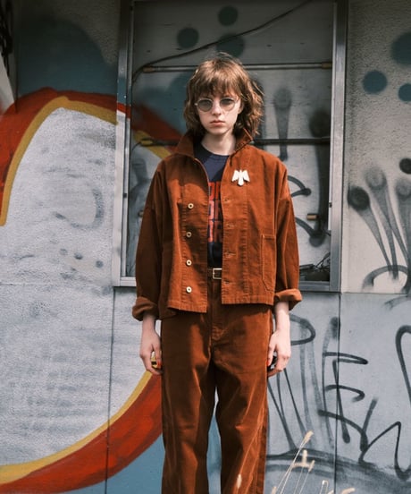 【LE MÉLANGE 26AW】8643803 コーデュロイカバーオール