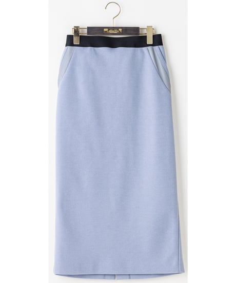 【Lallia Mu 26AW】2614851 オーガンジーポケットタイトスカート