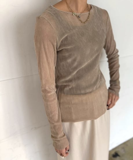 【cafune 】545916 Flickr tulle pullover