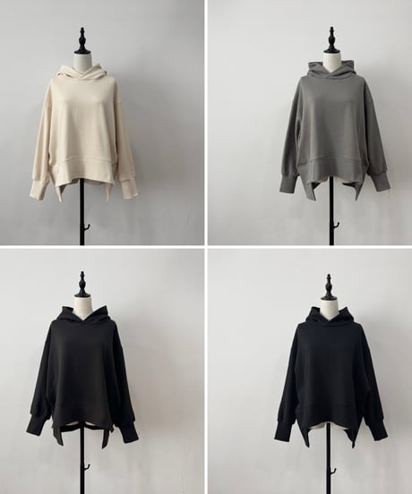 【sirodelabonte 】R543219 design wide foody 30/10SWEAT