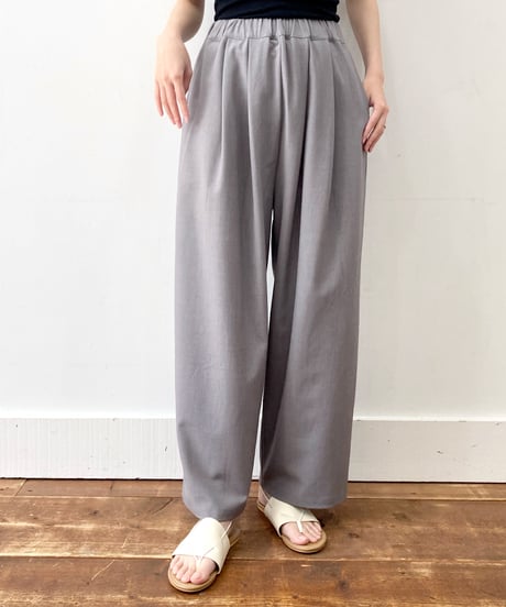 【sirodelabonte】R513304 tuck easy pants