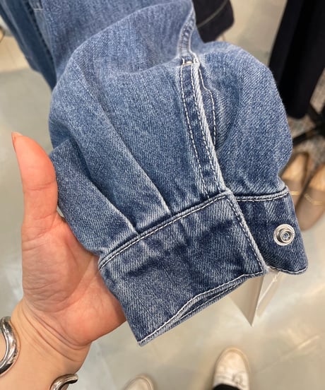 【cafune】535420 denim shirt jacket