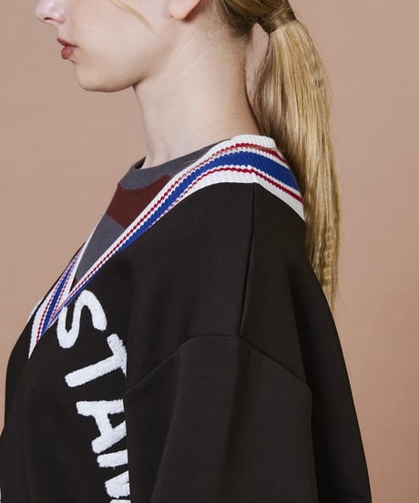 【DOUBLE STANDARD CLOTHING】0208-510-253 ダンボールVネックプルオーバー