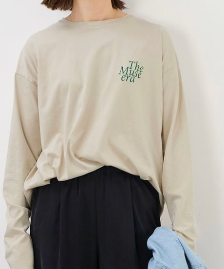 【MICA&DEAL】0125309245 バックプリントロゴロングT-shirt