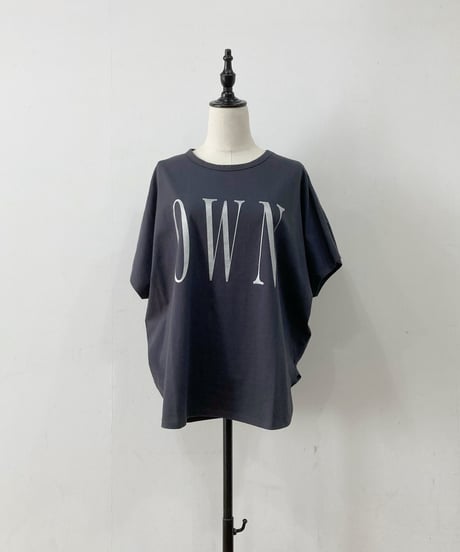 【sirodelabonte】R523218 OWN dolman Tshirt(ラメ） 30/-highgauge cotton