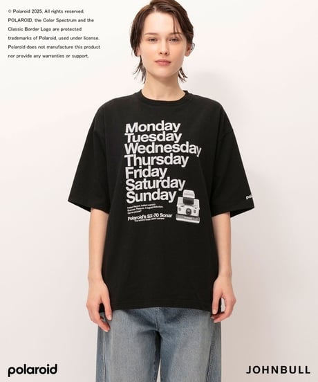 【JOHNBULL】JT251C42 POLAROID Tシャツ