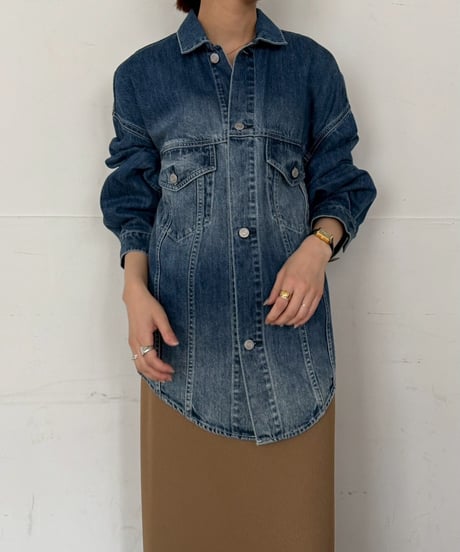 【cafune】535420 denim shirt jacket