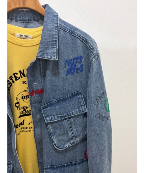 【Universal Style Weare】 661020 RAKUGAKI DENIM JK