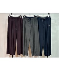 【PRIORITY 26AW】 P67056HW Wウエストストライプパンツ
