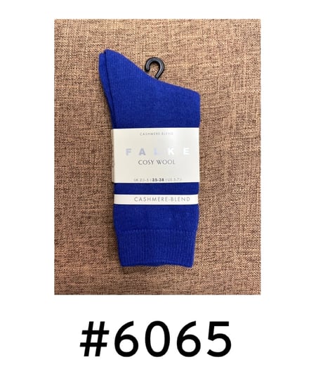 【FALKE ファルケ 】 #47548 ショート丈 カシミヤブレンド ウール ソックス “COSY WOOL”