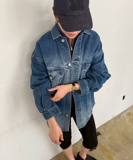 【cafune】535420 denim shirt jacket