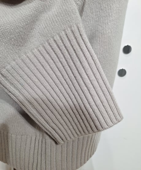 【ATELIER SIX】11256440 ウールハーフジッププルオーバー