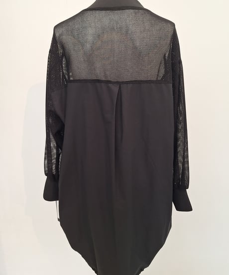 【ATELIER SIX】 21254426 メッシュ 異素材 MA-1