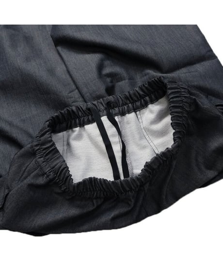 【 vent blanc ヴァンブラン 】 VBP261486 COOLMAX DENIMラップフェイクコクーン パンツ