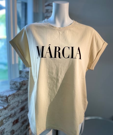 【MICA&DEAL】0125309202 "MARCIA"ロゴTシャツ