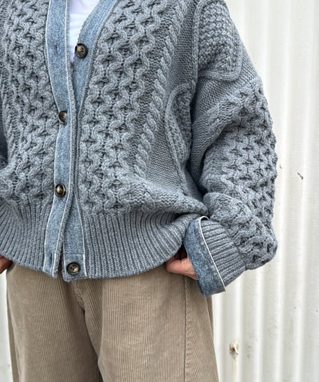 【ruxe 26AW】  2633413 ドッキングカウチンニット