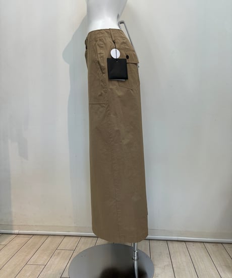 【MICA&DEAL】0123202155ミリタリーマキシスカート