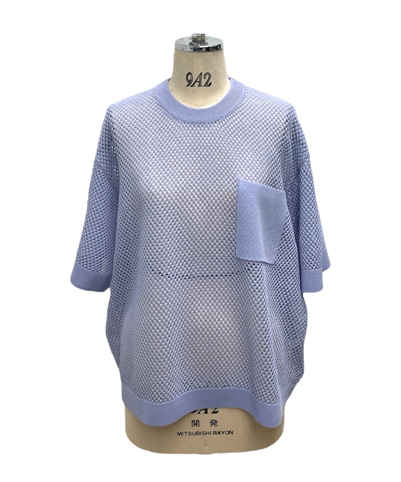 ayane2025summer】825528 メッシュニットプルオーバー | selects