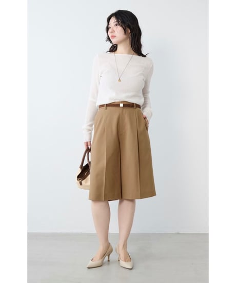 【MICA&DEAL】 0126109001 シアーマーブルカットソー