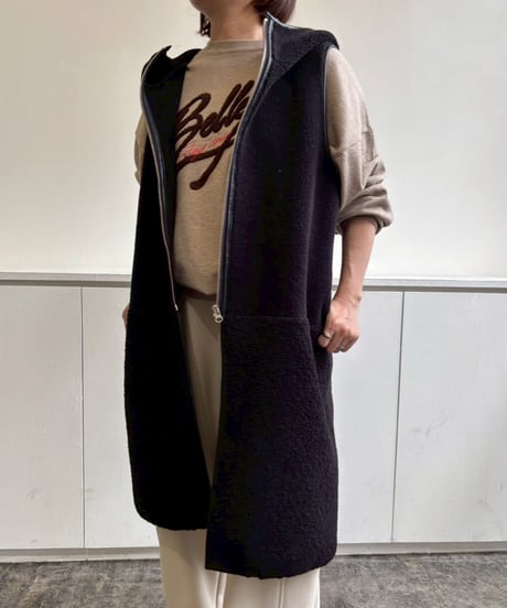【ruxe 26AW】2634232 ロングボアベスト