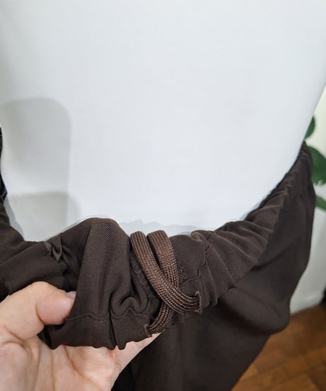 【cafune】635617 ドレープワッシャーパンツ