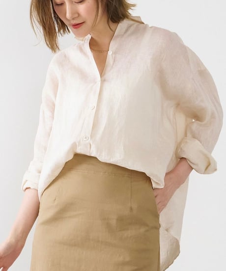 【MICA&DEAL】0125101057 リネンシャツ