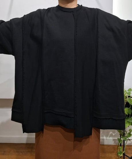 【ATELIER SIX】21256479 カットオフジャージープルオーバー